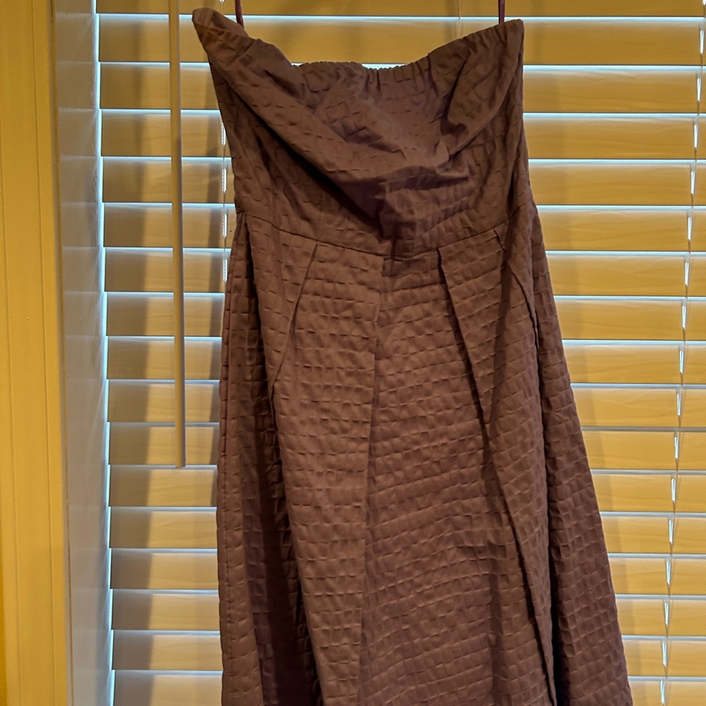 J. Crew light purple A-line Strapless Cocktail Dress